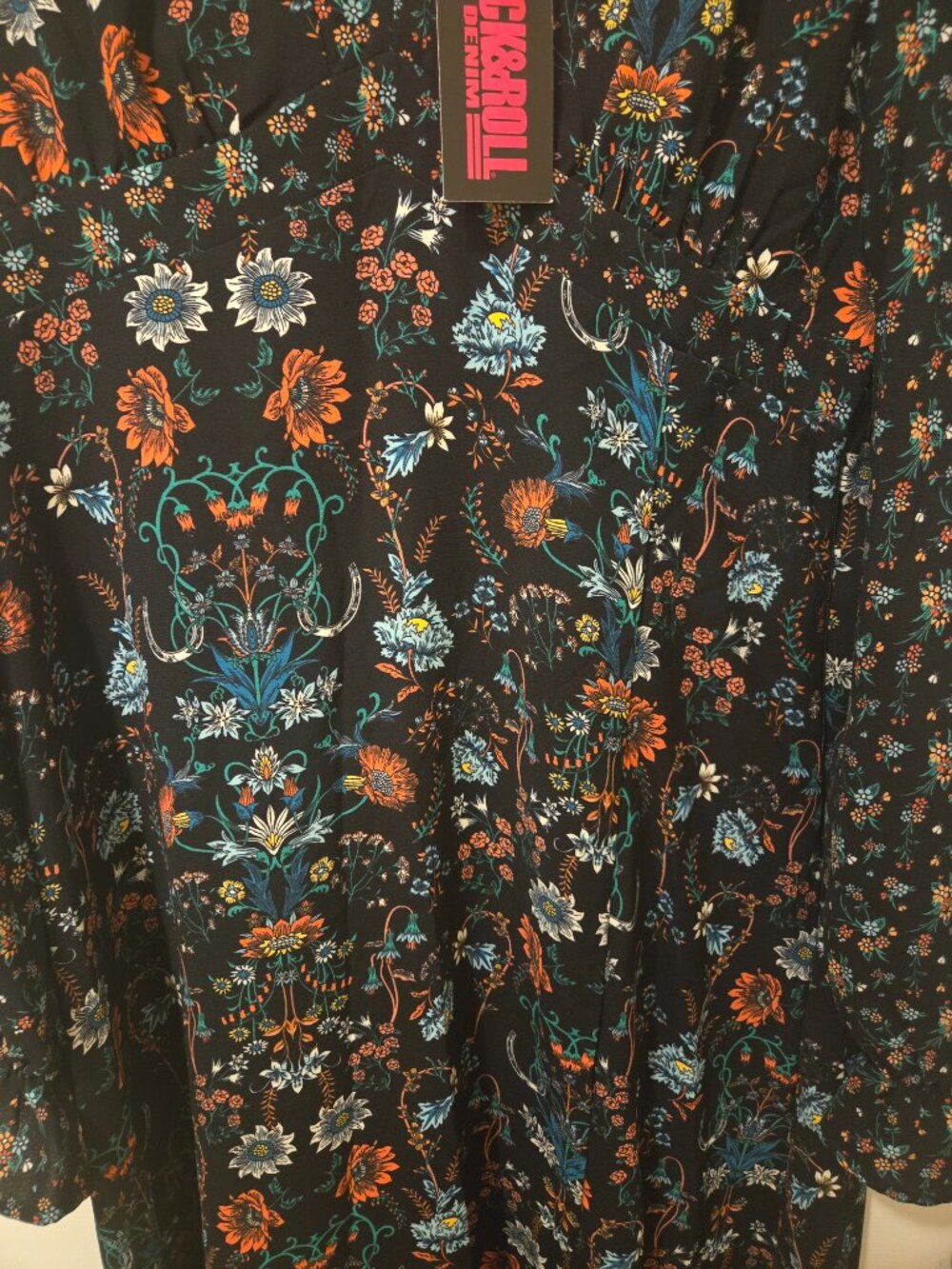 Rock and roll denim dress size large new with tags - Picture 13 of 16